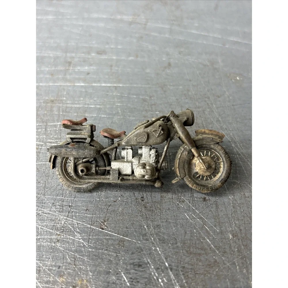 1:35 Prebuilt German Motorcycle WWII‎ Model Built Tamiya Italeri 2.5